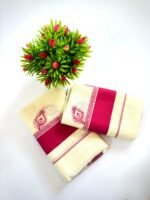 Kerala Cotton Set Mundu (Single) - Image 3