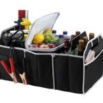 Car Trunk Organizer with Multiple Compartments – Collapsible Storage Solution for SUV, Truck, and Sedan Durable, Waterproof, Non-Slip Organizer for Groceries, Tools, Emergency Gear Travel Essentials