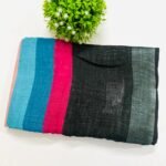RAINBOW-LINEN SAREE