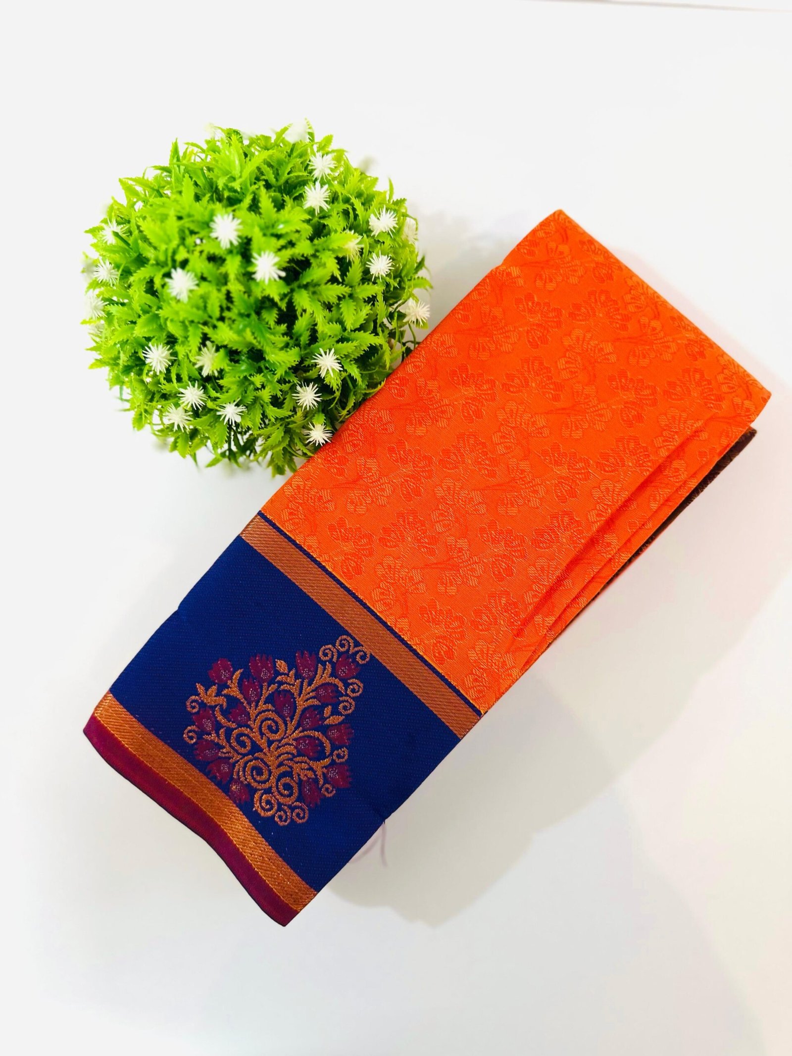 ENT009E2 POONTHAMIL SAREE - Image 1