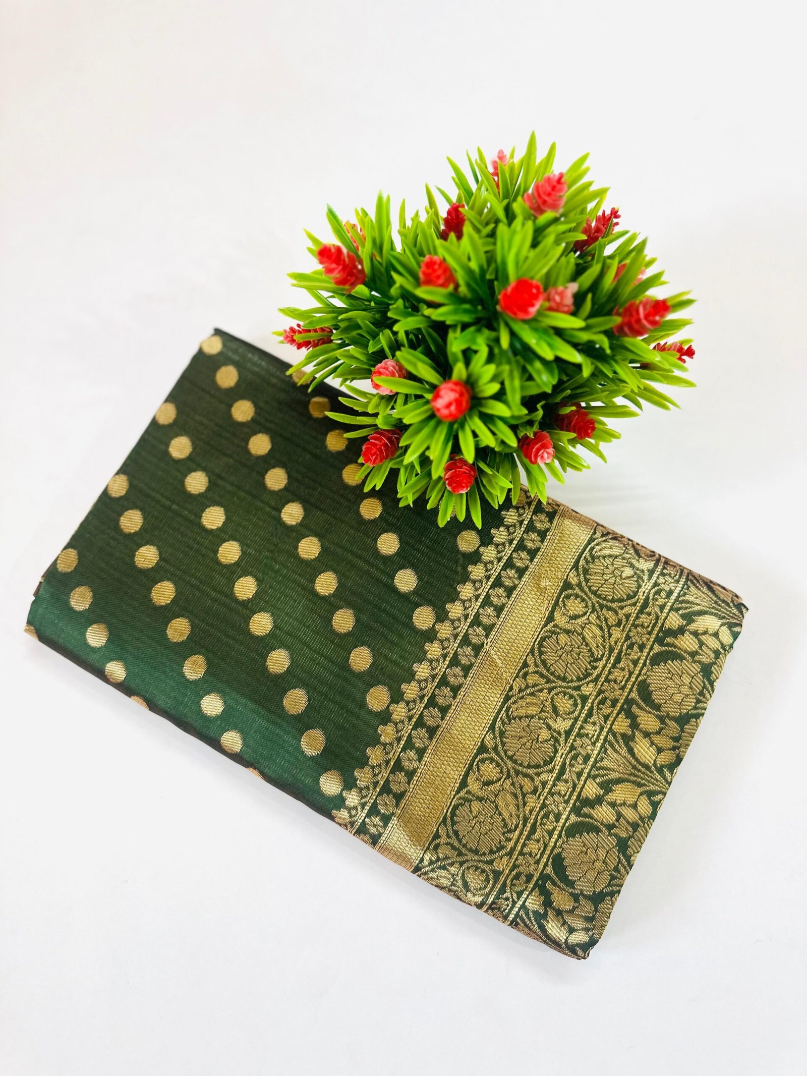 ENT010C2 GOLD STAR SAREE - Image 1