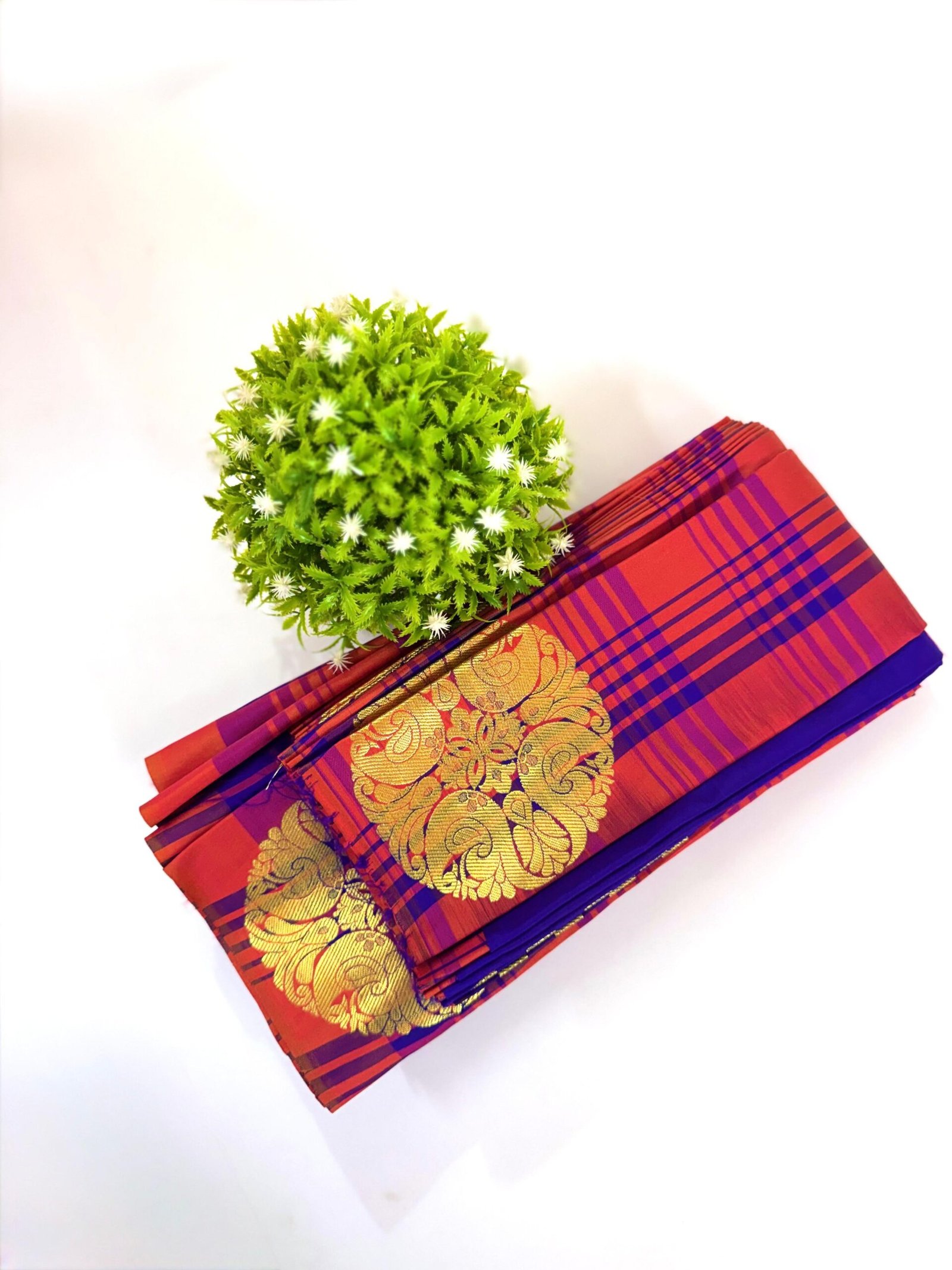 PAT002J Silk Blend Saree - Image 1