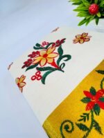 Kerala Handloom Saree - Image 3