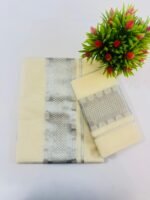 Kerala Cotton Set Mundu (Single) - Image 2