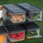 Air Tight Plastic Storage Containers Set for Kitchen | Pantry Organizers Kitchen Accessories Items,Fridge Storage Boxes | Leak-Proof, Durable, and Space-Saving - Image 5